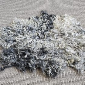 Gotland gemêleerd grijs vachtje 2