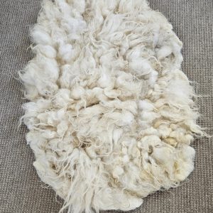 Skudde crème schapenvacht