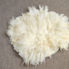 Lamsvachtje crèmewit