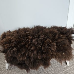 Alpacavachtje donkerbruin