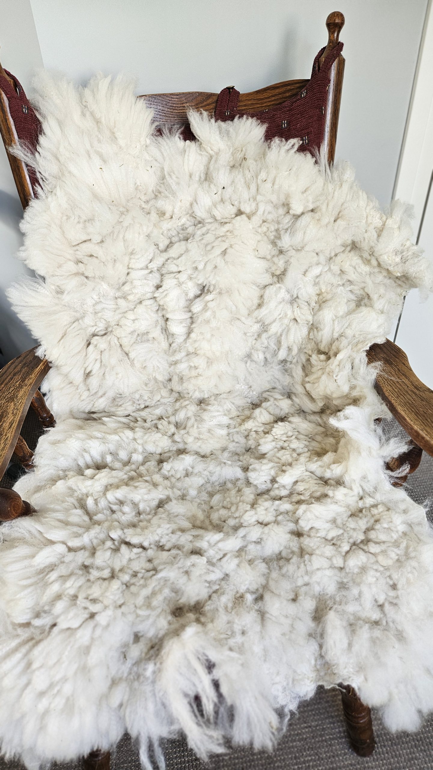 Alpacavacht wit