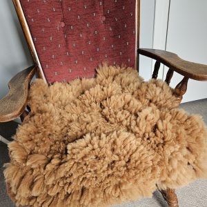 Alpacavacht warm bruin, 60 x 60 cm