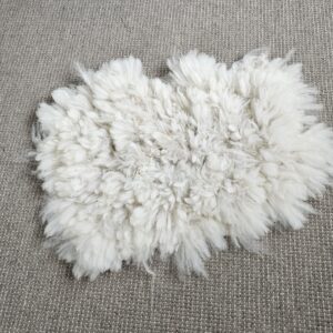 Alpaca wit klein vachtje